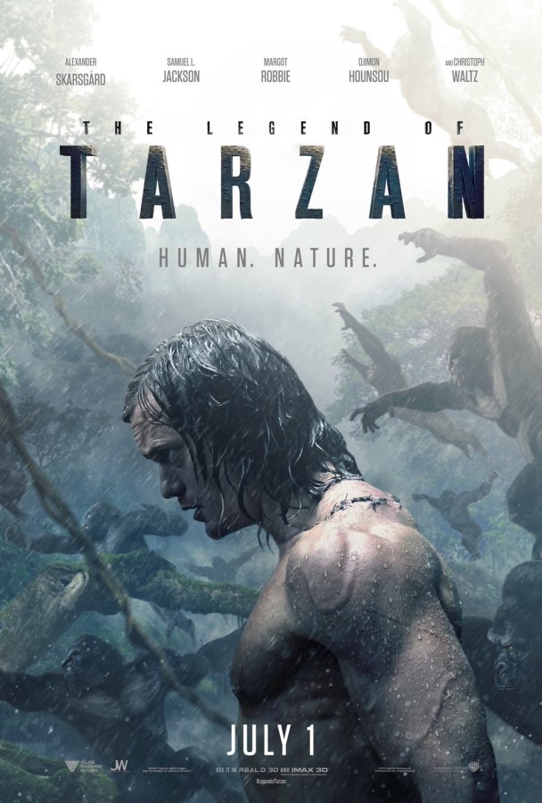 “The Legend of Tarzan” Second trailer, comments, and new poster.
